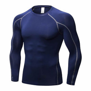Precio transpirable Profesional Rash Guard para todos los deportes y actividades al aire libre Ropa deportiva Rash Guard para hombres - Product Image 1