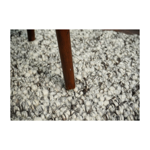 Alfombra de lana Bohemia tejida a mano de primera calidad, corredor artesanal moderno para espacio vital, Alfombra de lana hecha a mano - Product Image 1