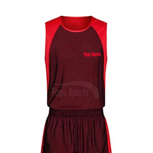 Conjuntos de Uniformes de Baloncesto sin Mangas para Hombre, Diseño Personalizado, Color Sólido, 100% Poliéster Transpirable, Foge Sports 180g, Todas las Temporadas - Product Image 4