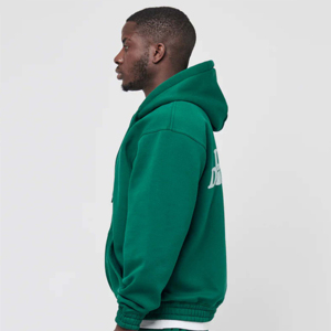 เสื้อฮู้ดซิป6XL ขนแกะอุ่นสบายกีฬากิจกรรมกลางแจ้งโลโก้ปรับแต่งได้พิมพ์ป้องกันการหดตัว - Product Image 4