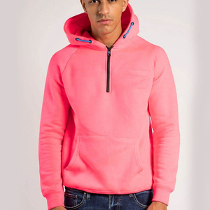 Ropa de calle de invierno 400GSM Sudadera con capucha y cremallera de algodón pesado Ajuste de gran tamaño personalizado Suministro al por mayor de fábrica OEM - Product Image 3