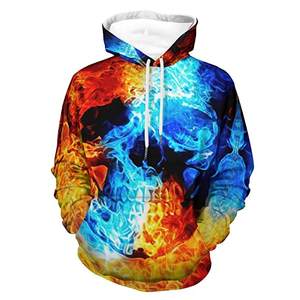 High Quality Polyester Men's 3D <b>Anime</b> <b>Hoodie</b> Custom Logo Design Solid Pattern Sublimation <b>Hoodie</b> for Winter - Product Image 1