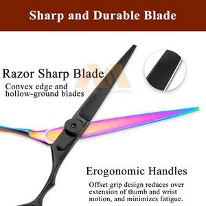 Tijeras para cortar el cabello, herramienta profesional para peinar el cabello, tijeras para el cabello de acero inoxidable de alta calidad para peluquero y salón - Product Image 2