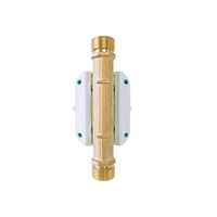 Meter Air Rumah Tangga ZHONGYI Smart Ultrasonic Non-Valve Control DN25 dengan Sambungan Berulir Proteksi IP65/IP68