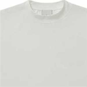 Conjunto de 2 Piezas para Hombre Essential Clean White: Camiseta de Cuello Alto y Pantalones Cortos con Cordón Elástico a Juego |   Minimalista Premium - Product Image 4