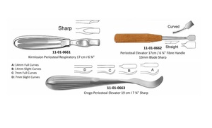 Élévateurs périostés orthopédiques dissecteurs Instruments en acier inoxydable Pakistan Maher Instruments chirurgicaux - Product Image 3