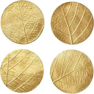 Sous-verres uniques en métal plaqué or, de haute qualité, écologiques, réutilisables, pour table, tapis et coussinets, qualité d'exportation - Product Image 6