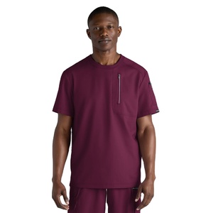 New OEM <b>Men</b> Lightweight Scrub Undershirt Breathable Stretch Medical <b>Base</b> <b>Layer</b> Nurse Doctor Shirt for <b>Men</b> - Product Image 1