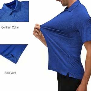 DLM059 Verano Suelto Manga corta Transpirable Hombres Polo Camisa Business Casual Ice Silk Shirt para hombres Camiseta hecha por Dress Sports - Product Image 5
