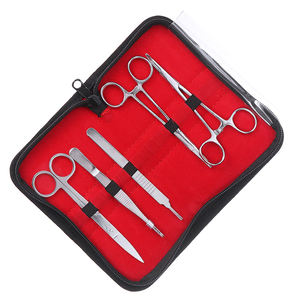 Kits chirurgicaux MEDIHEAL SURGICAL CORPORATION, 5 pièces, ciseaux, pinces, forceps, autres instruments chirurgicaux en acier inoxydable - Product Image 1
