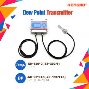 Hg808 D5 SS probe-60 đến 90 deg C TD 0 đến 5V Đầu Ra RS485 điểm sương cảm biến phát với hiển thị Gas Detector - Product Image 3