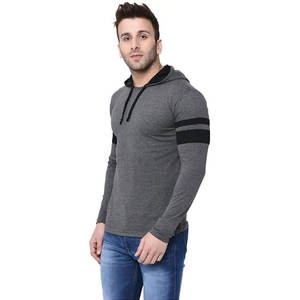 OEM de haute qualité grande taille T-shirt pour hommes T-shirts en coton personnalisé couleur unie vente en gros de T-shirts lavés à l'acide - Product Image 5