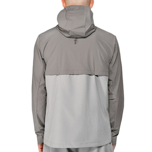 Ensemble de survêtement de sport d'extérieur pour homme, 2 pièces, coupe-vent, polyester à séchage rapide, blocs de couleur, nylon, 2026 - Product Image 4