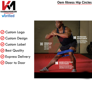 Banda de Resistencia Circular para Calentamiento Dinámico, Activación de Cadera y Glúteos, Entrenamiento de Fuerza, Ejercicios de Fitness, Rojo, 2.ª Generación, Grande - Product Image 2