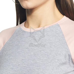 High Quality Women's Oversize <b>T</b>-<b>Shirt</b> Quick Dry Cotton Jersey Crew Neck Eco-Friendly <b>Plain</b> Dyed New Design O-Neck Regular Casual - Product Image 4