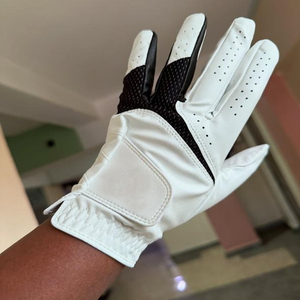 Nuevas llegadas logotipo personalizado y diseño guantes de golf de cuero Cabretta gran calidad logotipo personalizado o diseños guante - Product Image 5