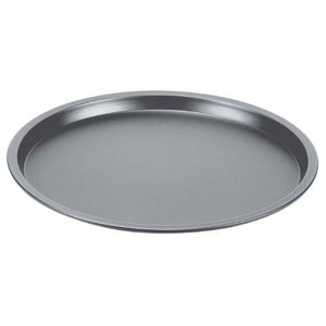 Bandeja para Pizza Antiadherente de Acero Inoxidable Silver Elegance de 32 cm, Grado Comercial para Restaurantes, Herramienta Cuadrada de Metal para Hornear Pizza en Horno - Product Image 1