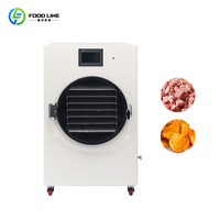 Huishoudelijke kleine voedselvriesdroger Vriesdroogmachine voor fruit/vlees met gemakkelijk te reinigen roestvrijstalen bak