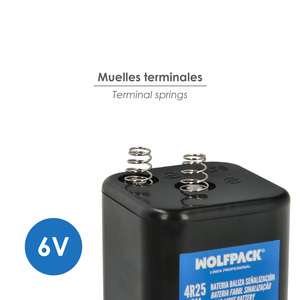 Batteria per Faro di Segnalazione 6V - Product Image 3