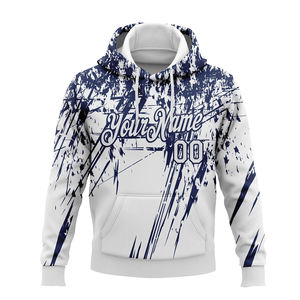 Sweats à capuche d'hiver de style streetwear entièrement sublimés pour adultes, respirants, confortables, sweats à capuche tendance avec nom et numéro - Product Image 1