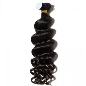 Extensiones de cabello humano Natural 100% indio y ruso, cabello ondulado de alta calidad, venta al por mayor - Product Image 4