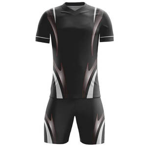 Offres Spéciales de football personnalisé pour hommes 2025 maillot de football pour jeunes ensemble d'uniformes à manches courtes taux de vente entier bon prix uniforme de football pour hommes - Product Image 6