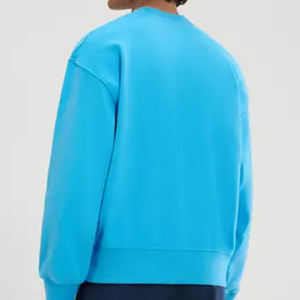 Sudadera de Diseño de Color Sólido para Hombre, Precio Económico, Ropa Casual, Corte Holgado, para Compradores al por Mayor, con Logotipo Personalizado y Mangas Completas - Product Image 5