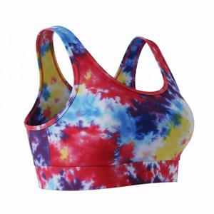 Custom Women Sports <b>Bra</b> High Support <b>Racerback</b> Workout Running Gym Activewear - Product Image 3