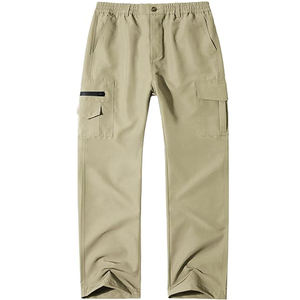 กางเกงวอร์มลำลองผ้าลูกฟูกพิมพ์ลายหลายกระเป๋าสำหรับล่าสัตว์ตกปลา - Product Image 3