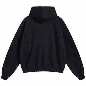 Sweat à capuche personnalisé pour hommes Sweats à capuche d'équipe personnalisés pour les vêtements de travail Collèges Broderie Strass Accent Expédition mondiale rapide - Product Image 2