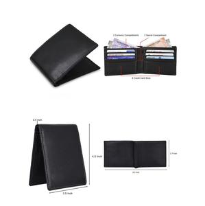 Cartera plegable de negocios para hombre de calidad superior, tarjetero múltiple de primera calidad, diseño corto de moda, cierre de cremallera para uso diario - Product Image 1