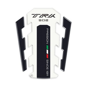 Copertura Serbatoio in Resina 3D Bianca per Moto Benelli TRK 502 - Product Image 1