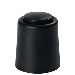 Butoir de porte noir anti-courant d'air 29 mm avec montage sur cheville de 35 mm de hauteur - Product Image 2