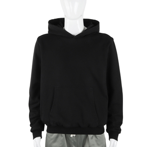 OEM Pullover lourd épais sweats à capuche double couche oversize unisexe impression lavage à l'acide tout l'artisanat disponible sweat à capuche personnalisé complet hommes - Product Image 3