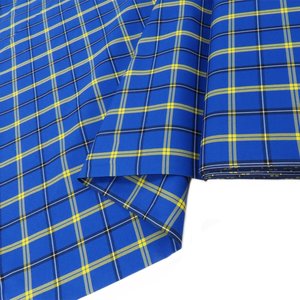 Ghana Twill Dệt 80/20 Cotton Polyester Học Sinh Đồng Phục Kiểm Tra Vải <span class=keywords><strong>Tartan</strong></span> - Product Image 6