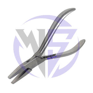 Dental Instrument Stainless Steel Orthodontic Flat Nose Pliers High Demand Surgical Wenquar Tools - Product Image 4