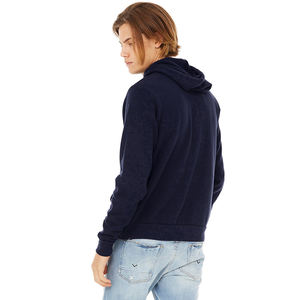 Vente en gros de sweats à capuche pour hommes 100% coton à manches longues surdimensionnés personnalisés avec motif solide impression numérique sweats d'hiver - Product Image 2