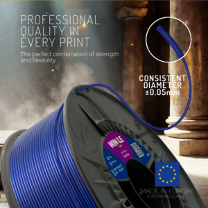 Filamento para Impresora 3D WINKLE PETG 1.75mm 1kg, Alta Resistencia a Impactos, Fácil de Imprimir, Fabricación Europea, Tolerancia de 0.05mm, 220-240 - Product Image 3