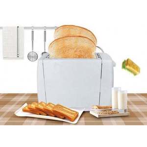 Machine à sandwich électrique 2 tranches en acier inoxydable avec plaques à gaufres pour appareil de cuisine domestique - Product Image 2