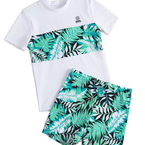 2025 New Arrival Wholesale Summer <b>Men</b> Casual <b>T</b>-<b>Shirt</b> & <b>Shorts</b> <b>Set</b> Breathable <b>T</b>-<b>Shirt</b> & <b>Shorts</b> <b>Set</b> - Product Image 1