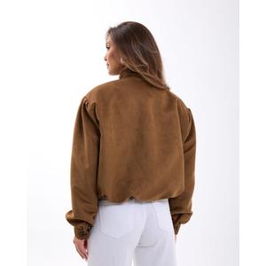 Chaqueta de Gamuza Otoñal 7508 - Color Café - Product Image 3