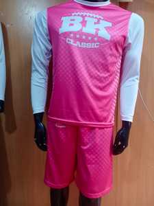 T-Shirt à Manches Longues Personnalisé en Jersey de Spandex de Coton Teint par Dip pour Hommes Broderie Numérique du Logo du Pakistan Vraies Photos Tissu Tricoté - Product Image 2