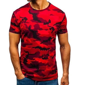 Camiseta con Estampado Digital por Sublimación, Camuflaje Moderno, Ropa Urbana Unisex, Camiseta para Hombre de Primera Calidad con Logotipo Personalizado al por Mayor - Product Image 3