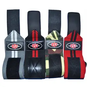 Thumb Loop High Quality Elasticated Wrist Wraps Weightlifting Cross Training Gym Workout Wrist Support Wraps