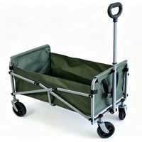 Chariot pliable de grande capacité pour le jardin et le camping, chariot portable pour le camping et le jardin