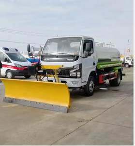 New DongFeng WaterSprinkler <b>Truck</b> FrontMounted SnowplowAttachment Engine-Powered HeavyDuty Gear 3yrwarranty worldwide shipping - Product Image 1