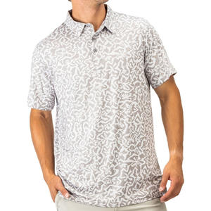 Polo personnalisé avec logo brodé T-shirt d'été en piqué doux Chemises polo absorbant la sueur - Product Image 1