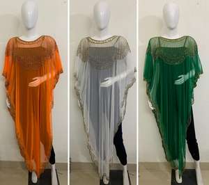 <b>Women</b> Casual Wear Dress Elegant Club Hip-Hop Wear Tops <b>Women</b> Clothing <b>Poncho</b> Shrug Top Kurti Designs Sleeveless Heavy Neck Work - Product Image 3