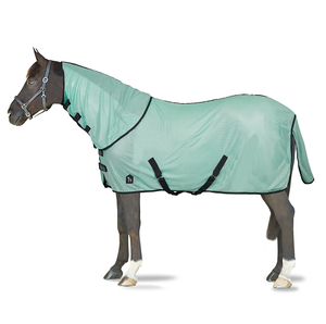 Drap anti-mouches pour chevaux d'été Tissu en maille léger et respirant pour le confort et la protection contre les mouches - Product Image 5