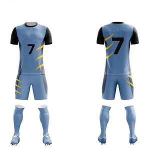 Best Supplier <b>Men's</b> High Quality Soccer Uniform Customized Design Logo Spandex/Cotton/Polyester Material Latest Color Reasonable - Product Image 2